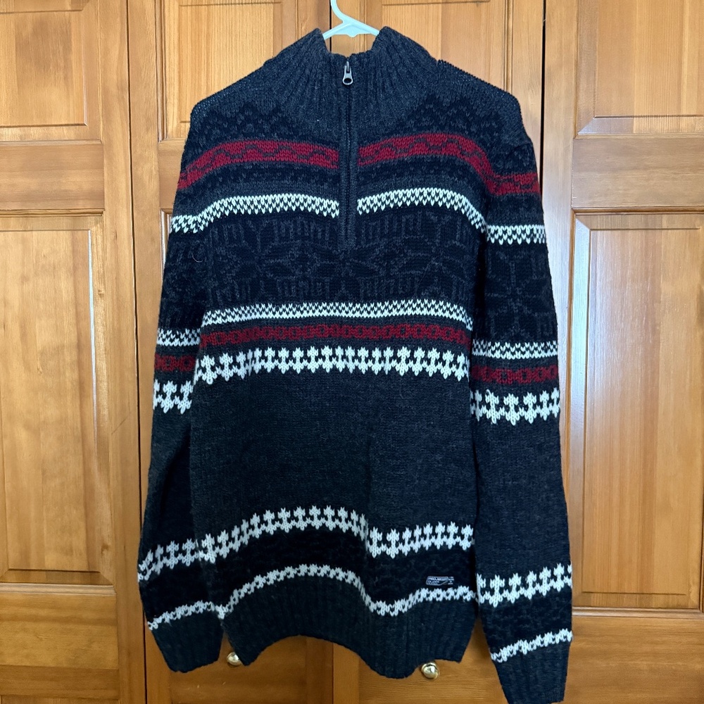 Projek Raw Men's Quarter Zip Sweater | L